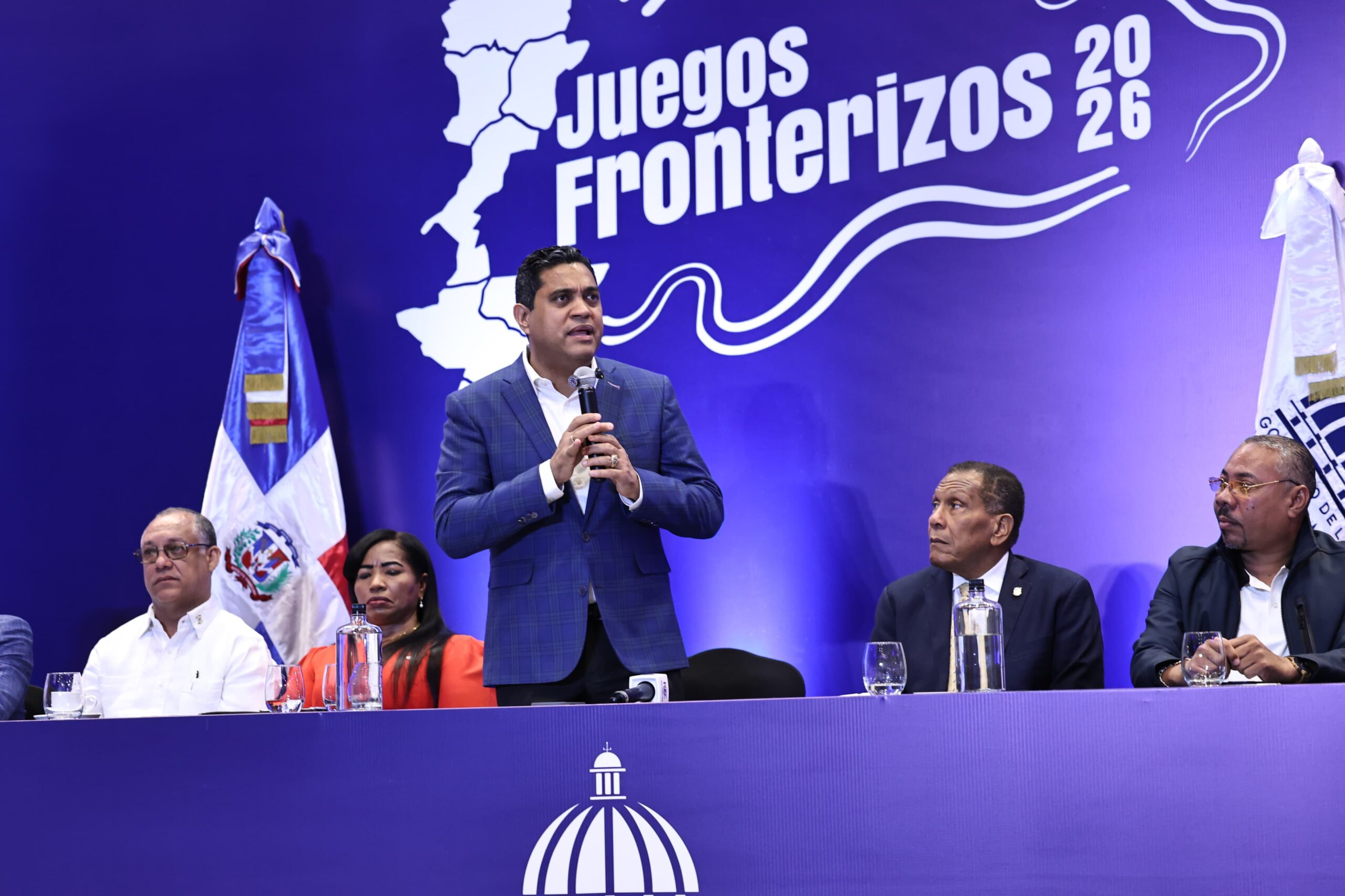 Ministro Kelvin Cruz anuncia la Gran Final de los Juegos Deportivos Fronterizos 2026