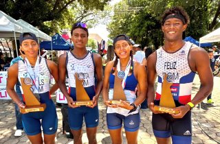 Dominicana conquista cuatro podios en campeonato de triatlón en El Salvador
